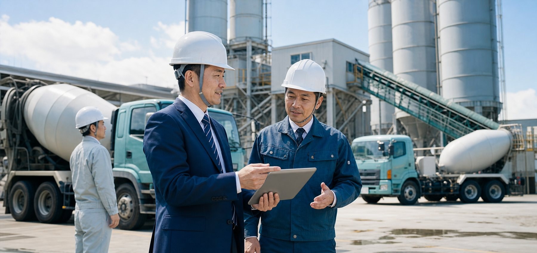 北海道のコンクリート二次製品会社M&Aで確認する工場設備と製品ヤード